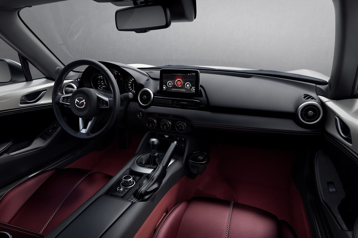 2020 MAZDA MX 5 100Th Anniversary Special Edition Interior Front Png